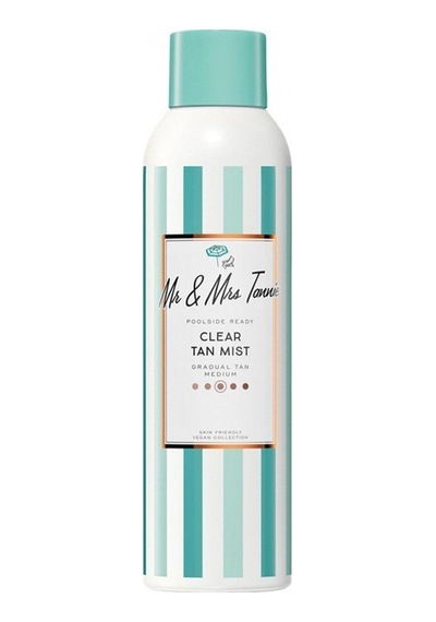 Mr & Mrs Tannie Clear Tan Mist Şeffaf Bronzlaşma Spreyi 200 ML