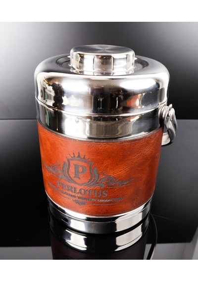 Perlotus Çift Duvarlı Cidarlı Çelik 1.2 L Buz Kovası Beyaz