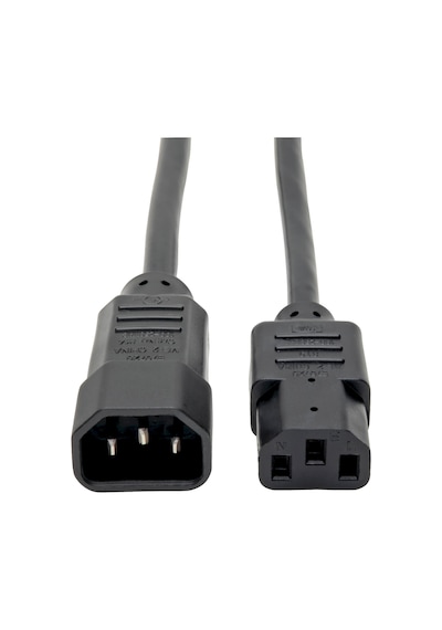 1 Metre 3x1 Mm² C13 To C14 Güç Kablosu Iec Uzatma Power Kablosu