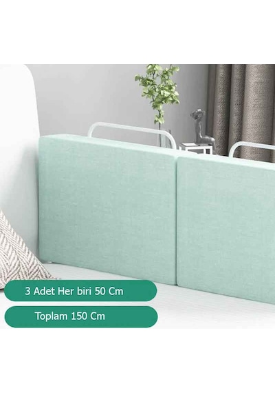RevuBaby 150 Cm Serenity Yeni Nesil Yatak Bariyeri Korkuluğu Yşl