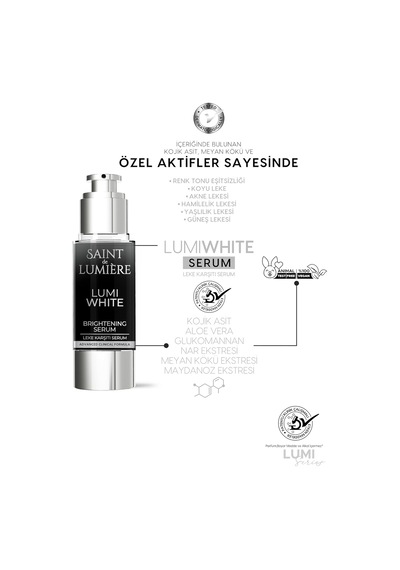 Lumıwhıte Leke Karşıtı, Cilt Tonu Eşitleyici Ve Aydınlatıcı Serum 30ml - Akne, Hamilelik Ve Güneş