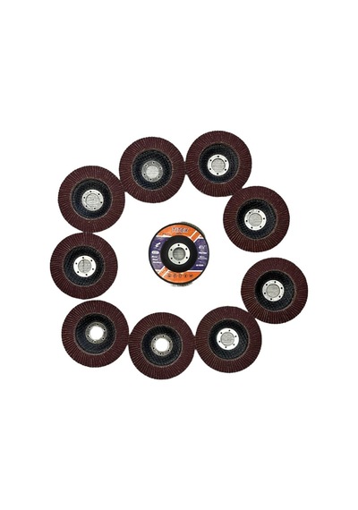 Titex 115mm Flap Zımpara 60 Kum 10 Adet