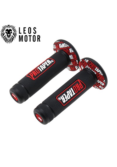 Protaper Motosiklet Elcik Takımı Siyah - Kırmızı - Her Motora Uyumlu - Universal Siyah - Kırmızı