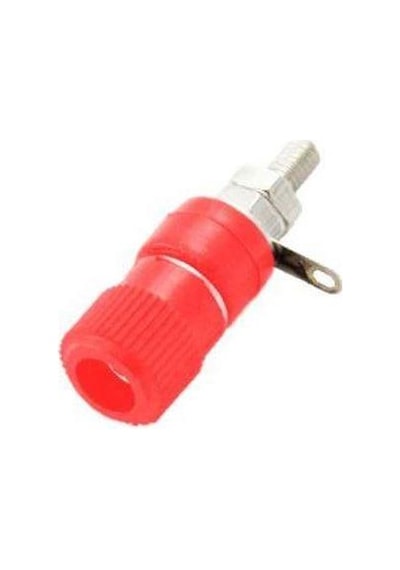 Elektronikport-4Mm Born Jak Dişi Soket Orta Boy Kırmızı Banana Jack Uyumlu