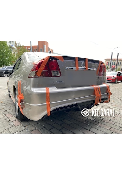 Kit Garaj Civic Ies Makyajlı Kasa Custom Arka Ek Plastik Boyasız