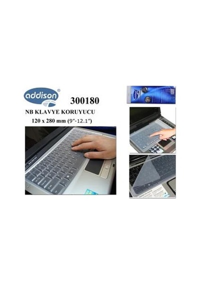 Addison 300180 9"-12.1" Notebook Klavye Koruyucu