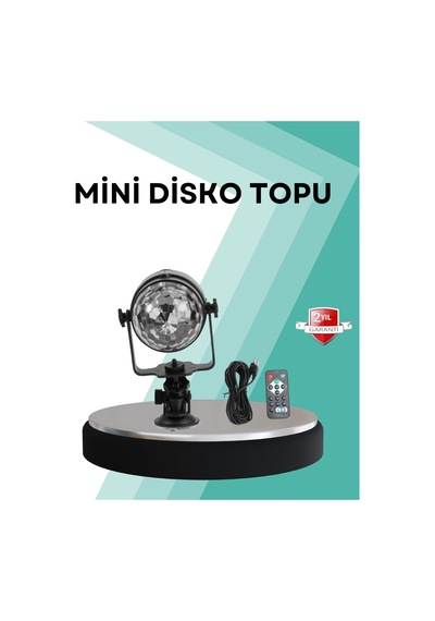 Mey İthalat Uzaktan Kumandalı Rgb Disko Projektör Işığı