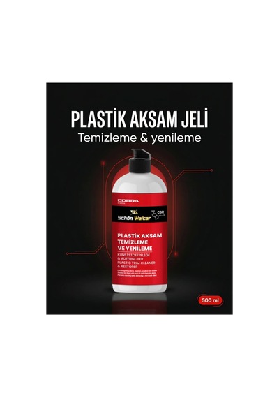 Araç Oto Plastik Aksam Temizleme Ve Yenileme Jeli 500ml Cobra