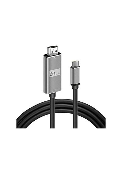 Hc-01 Type-c To 4k Ultra Full Hd Hdmı Usb-c Tak Çalıştır Görüntü Aktarım Kablosu-1.8m Diğer