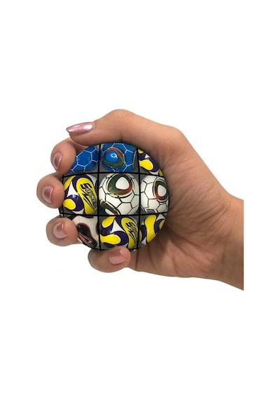 Can Spor Stres Topu Desenli 7,6cm - 2 Adet