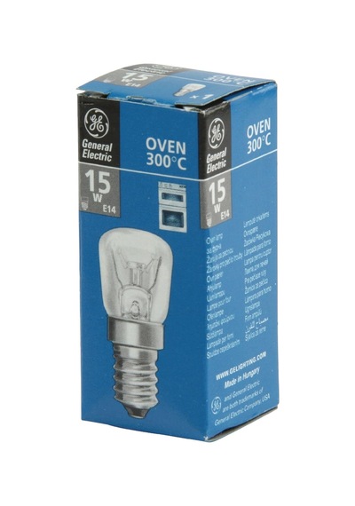 General Fırın Ampul Lambası 15 Watt E-14 İnce Duy 300 Derece 15w