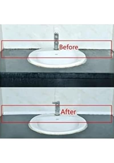 Hypercep Su Sızdırmaz Bant Mutfak Pencere Lavabo Duvar Bandı 3.2 M Açık Gri