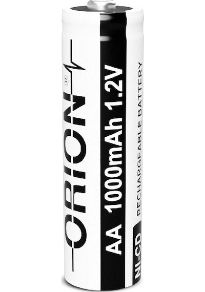 Orion 1.2v Ni-cd Aa 1000mah Şarj Edilebilir Kalem Pil Başlı