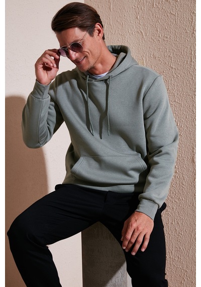 Buratti Erkek Sweat 5905281 Açık Haki Açık Haki
