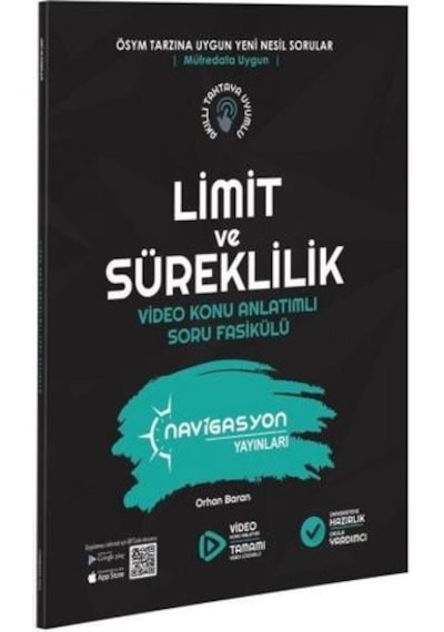 Navigasyon Yayınları Limit ve Süreklilik Konu Anlatımlı Soru Fasi