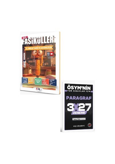 Ulti 2027 8. Sınıf İnkılap Tarihi Ve Atatürkçülük Ulti Fasikülü+ Evp Akademi Paragraf