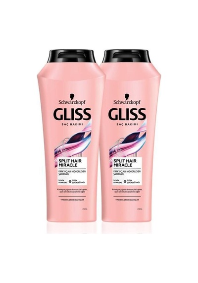 Gliss Split Hair Miracle Şampuan 500 Ml x 2 Adet