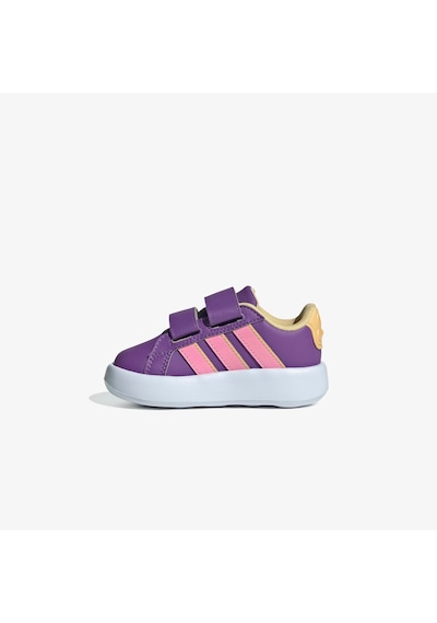 Adidas Grand Court Minnie Comfort Çocuk Mor Spor Ayakkabı Js2346 Mor