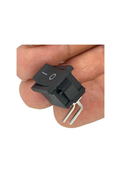 Ic-120d Mini Işıksız Anahtar İğne Bacak 90 Derece On-off 2p