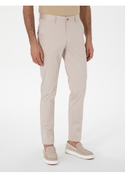 Cacharel Bej Slim Fit Pamuk Karışımlı Kanvas Pantolon Cacharel Bej Slim Fit Pamuk Karışımlı Kanvas Pantolon