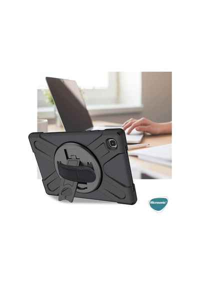 Apple İpad Pro 11 2024 Kılıf A2836-a2837 Heavy Defender Siyah İpad Pro 11 2024 İle Uyumlu Kılıf - Siyah
