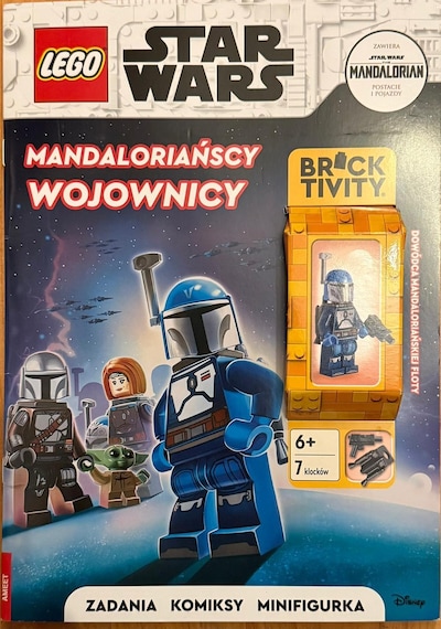 Lego Star Wars Dergi - Lehçe Mandalorian Figür