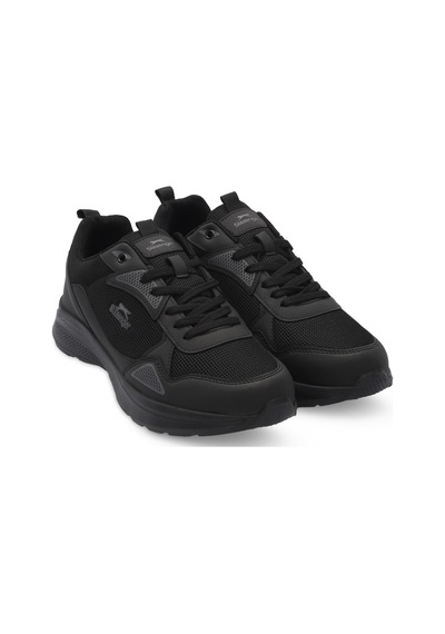 Slazenger Gaın Ga Erkek Siyah / Koyu Gri Koşu & Yürüyüş Spor Ayakkabısı Siyah / Koyu Gri