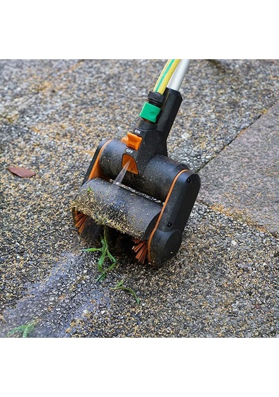 Worx Wa0293 Wg441e İle Uyumlu Sert Ve Derz Dolgu Yüzeyler İçin 165mm Çelik Tel Destekli Temizlik Fırçası Fr Wa0293