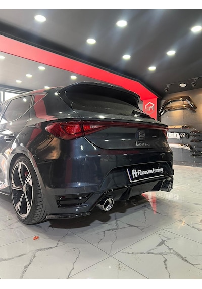 Seat Leon Mk4 (2021...) Auro Arka Tampon----fibersan Tuning