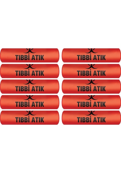 Atık Torbası Orta Boy 55 x 60 CM 300 G 10'lu Rulo x 10 Paket Atık Torbası Orta Boy 55 x 60 CM 300 G 10'lu Rulo x 10 Paket