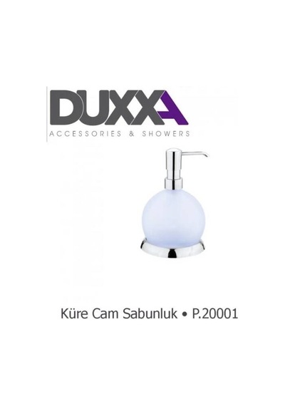 Duxxa - Küre Sıvı Sabunluk Tezgah Üstü - P.20001 Krom