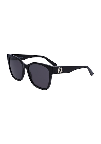 Karl Lagerfeld Kl 6087s 001 Kadın Cat Eye Siyah Kemik Güneş Gözlüğü Siyah