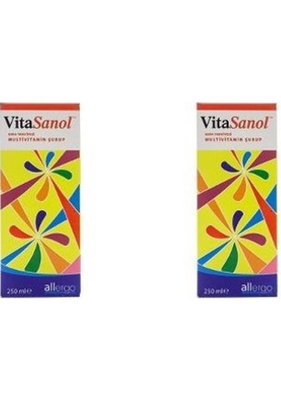 Vitasanol Multivitamin Şurup 250 Ml 2 Adet