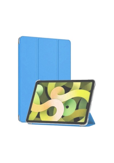 Apple Uyumlu iPad 2 / 3 / 4 Smart Cover Arkası Şeffaf Tablet Kılıfı