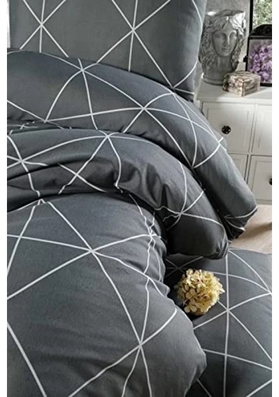 Çift Kişilik Nevresim Takımı - 200x220 Cm, Yüksek Kalite Ab Siyah Kedi