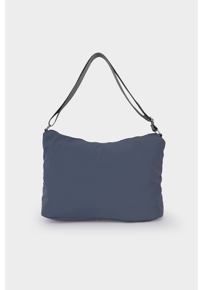 İcone Bag Paraşüt Kumaş Çanta - Yoga Mat Bölmeli, Fermuarlı Cepli, Ayarlanabilir Askılı, Fileli İç Cep Gri