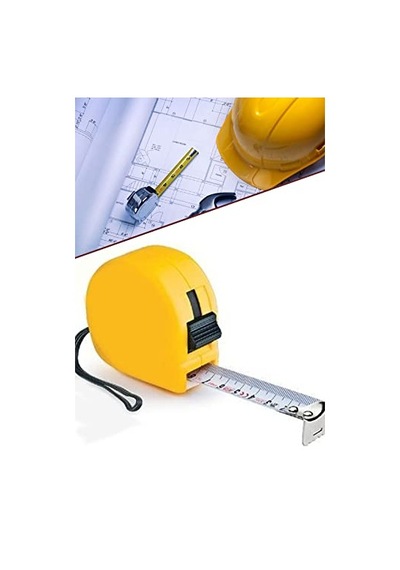 Hengshida 5 Metre 16ft Plastik Kasa Şerit Metre 1410 0.004 M - 0.032 M