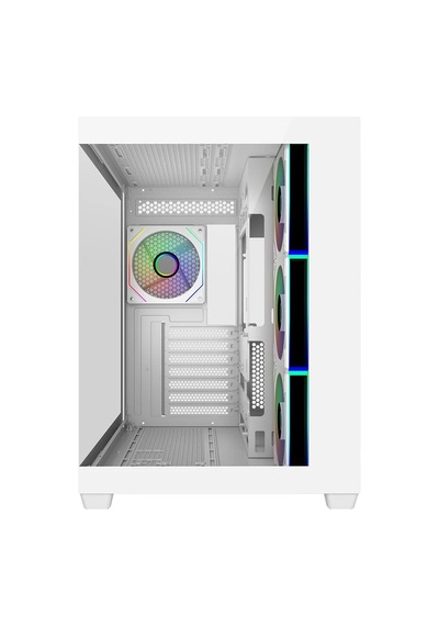 Cooler Master Elite 681 Argb Beyaz Tempered Glass Usb 3.0 850w 80+ Gold Atx 3.1 Gen5 Atx Mid Tower Kasa