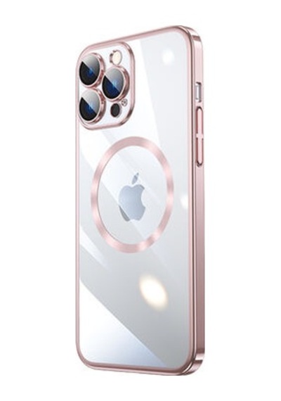 Teleplus Apple Uyumlu iPhone 14 Pro Max Kılıf Wireless Şarj Özellikli Sert Pc Riksos M-safe Kapak