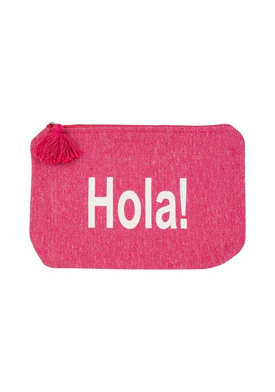 Teknokapsül Samteks Faralya Life Baskılı Clutch 30 X 25 Cm Açık Gri - Beyaz