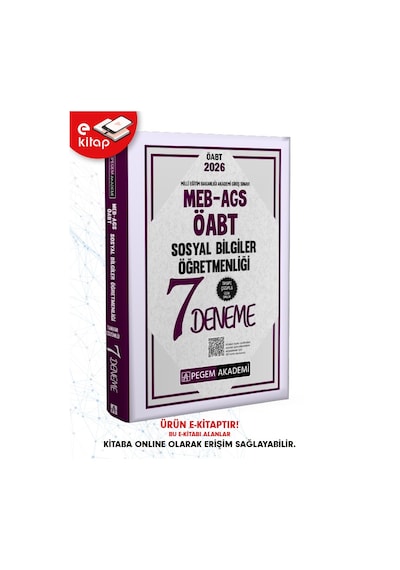 2026 Meb-ags-öabt Sosyal Bilgiler Öğretmenliği Tamamı Çözümlü 7 E-deneme