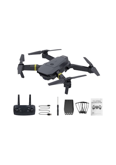 4k Kameralı Drone Hava Quadcopter 2.4g Kızılötesi Rc Işıklı Katlanabilir Drone Wifi