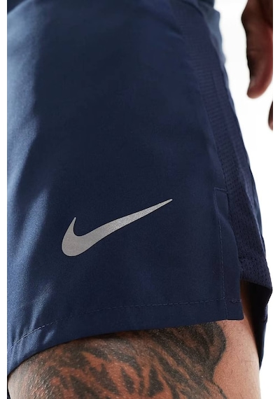 Nike Running Dri Fit 2 İn1 Challenger 7" Short Erkek Dokuma Taytlı Koşu Şortu Lacivert