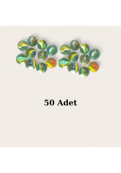 50 Adet Nostaljik Misket Bilye