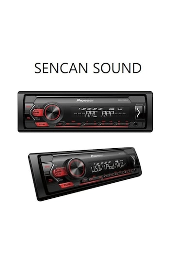 Pıoneer Mvh-s125uı Çift Rca Kumandalı Usb - Aux - Sencan Sound