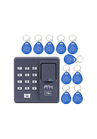 Parmak Izi Okuyucu Şifreli Kartlı Rfid Şifreli Kapı Açma Kilidi