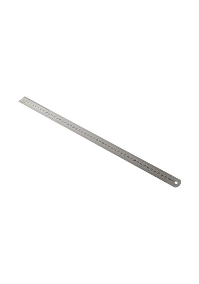 KRAF ÇELİK CETVEL  50 CM INCH ÖLÇÜLÜ 550G Metal