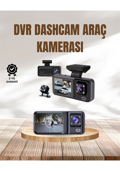 Wi-fi Destekli Araç Kamerası: 2.7' Ekran, 128gb Destek Ve Ir Gece Görüş