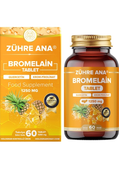 Zühre Ana Bromelain 60 Tablet