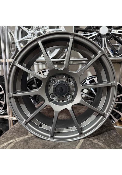 15 İnç 4x100 Sparco Clio İ20 Getz Uyumlu Gun Metal Jant Modeli 4